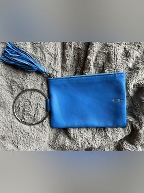 Thacker Nolita Women's Patent Leather Clutch w/ Twisted Ring Handle